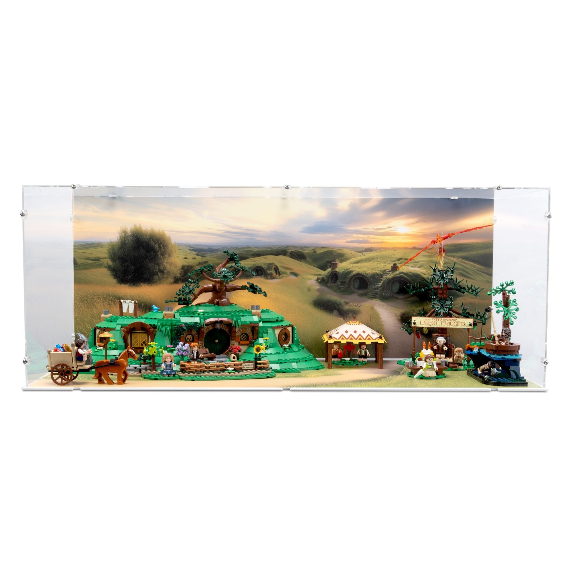 Display Case for LEGO Lord of the Rings The Shire | iDisplayit US