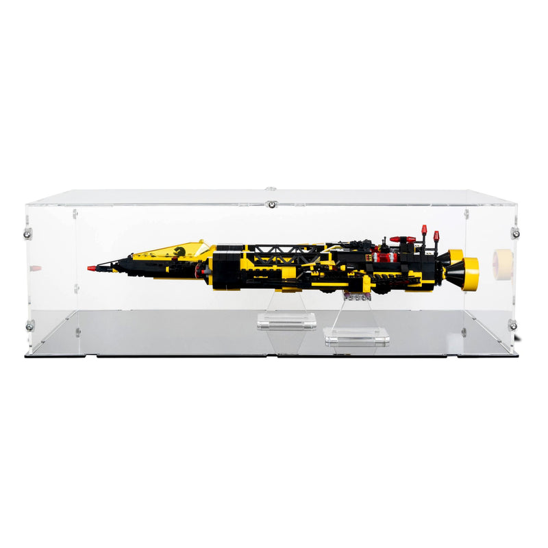 Blacktron Renegade Display Case & Stand for LEGO 10355