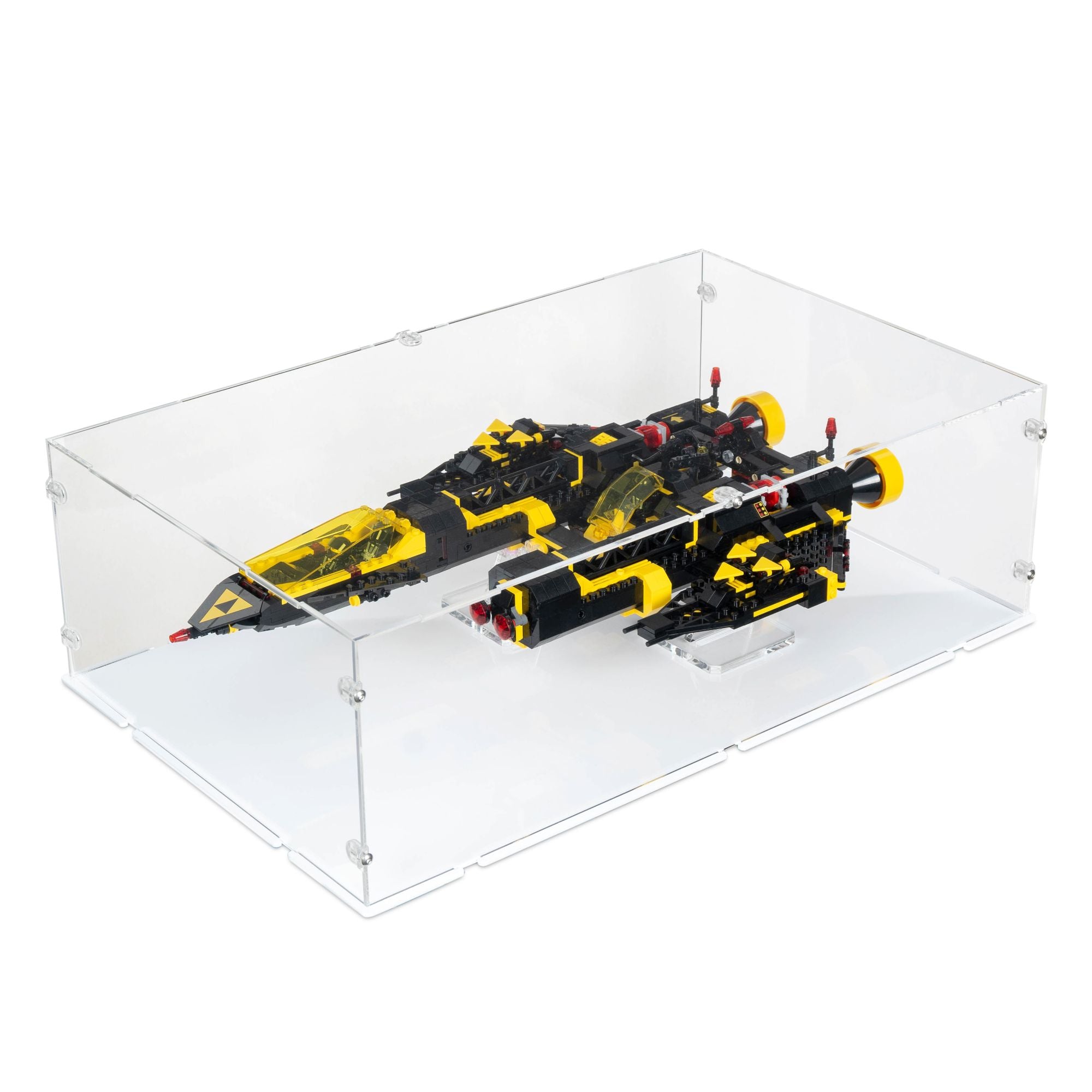 LEGO Blacktron Renegade 10355 Display Case and Stand | iDisplayit