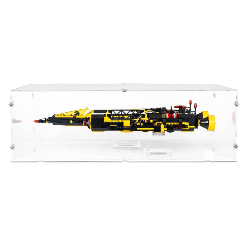 Blacktron Renegade Display Case & Stand for LEGO 10355