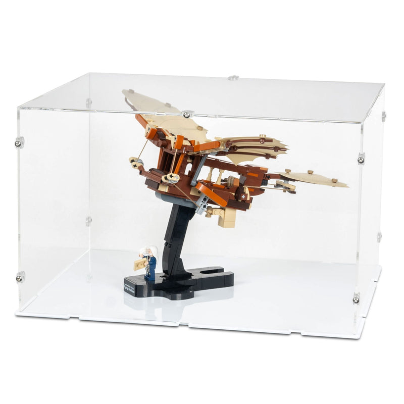 Leonardo da Vinci's Flying Machine Display Case for LEGO 10363