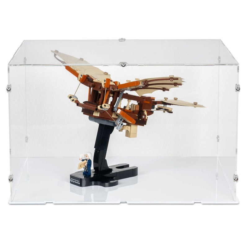 Leonardo da Vinci's Flying Machine Display Case for LEGO 10363