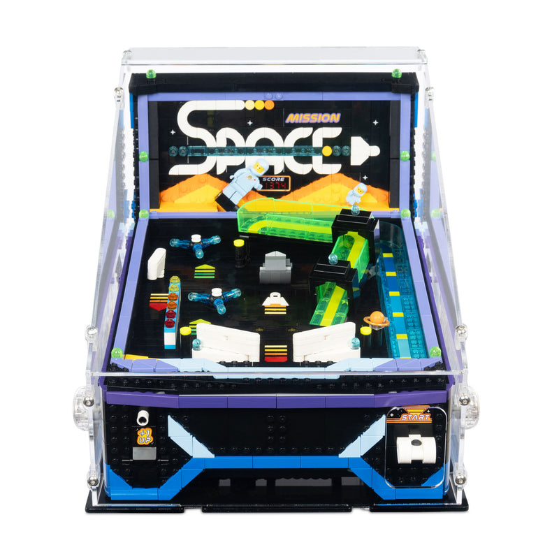Special Edition Arcade Pinball Machine Display Case for LEGO 11374