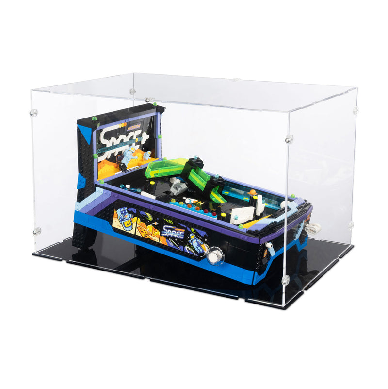Arcade Pinball Machine Display Case for LEGO 11374