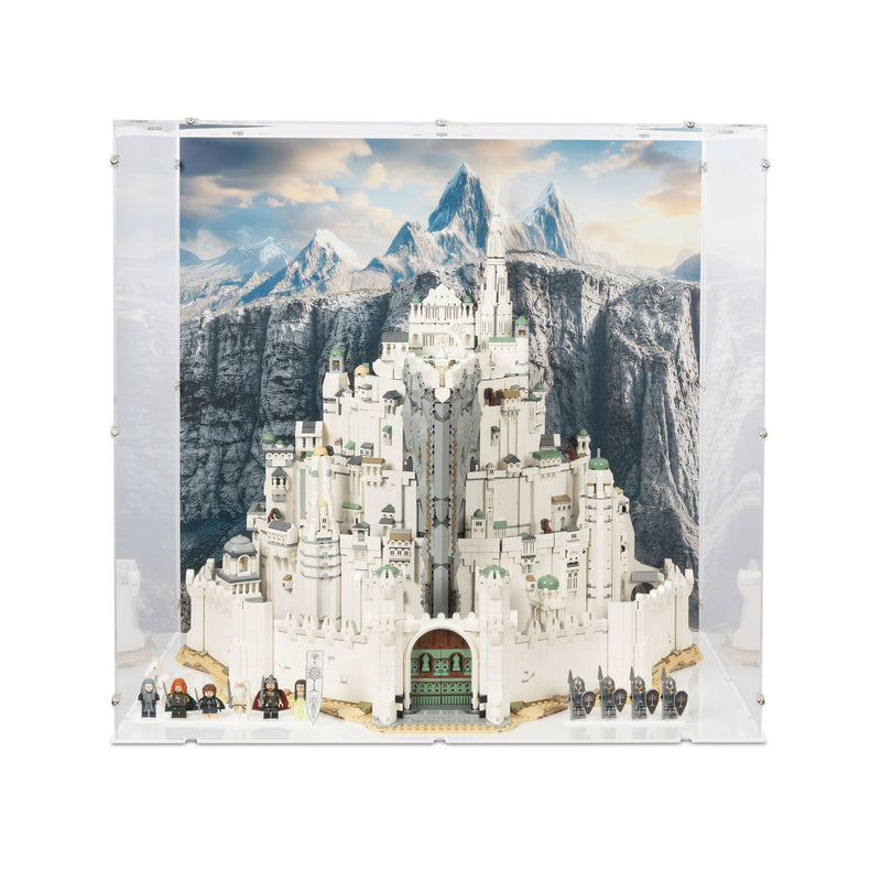 The Lord of the Rings: Minas Tirith Display Case for LEGO 11377