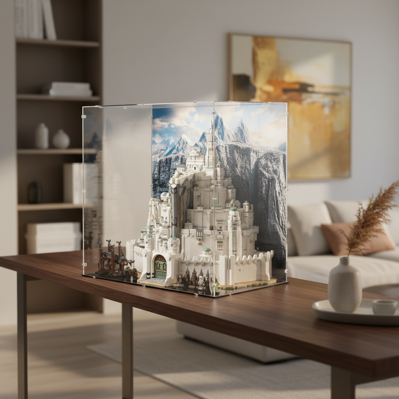 The Lord of the Rings: Minas Tirith Display Case for LEGO 11377