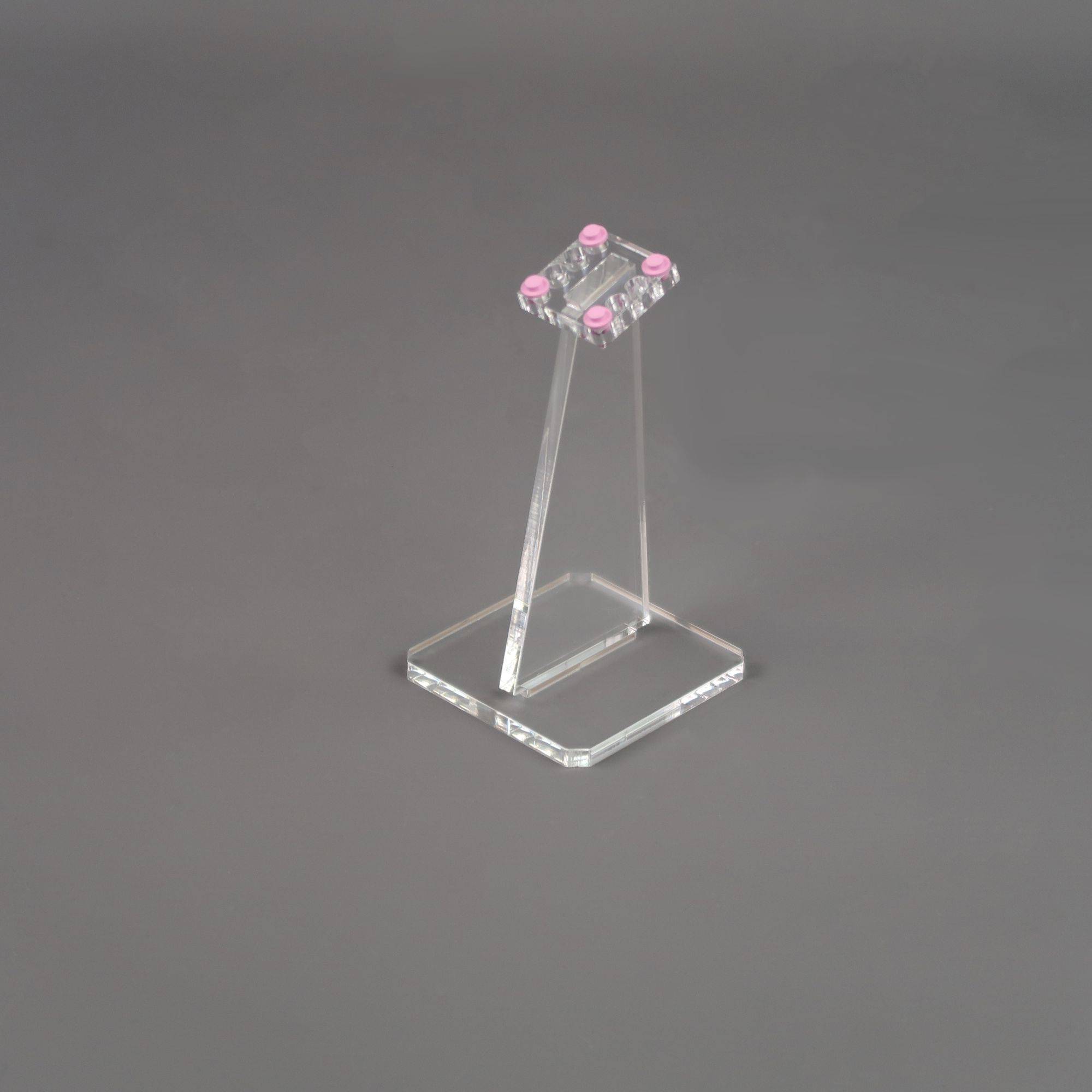 Clear Acrylic 12cm Angled Display Stand for LEGO | iDisplayit USA ...