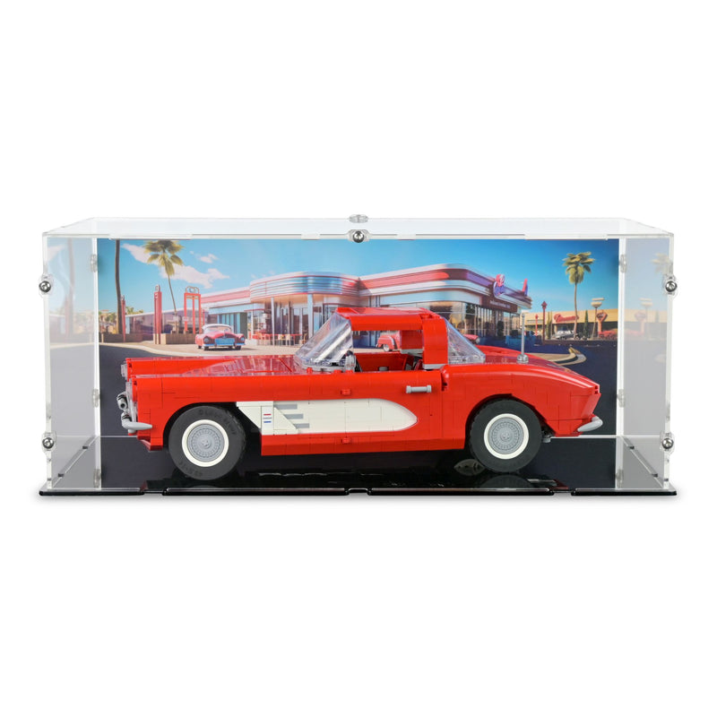 Chevrolet Corvette Display Case for LEGO 10321