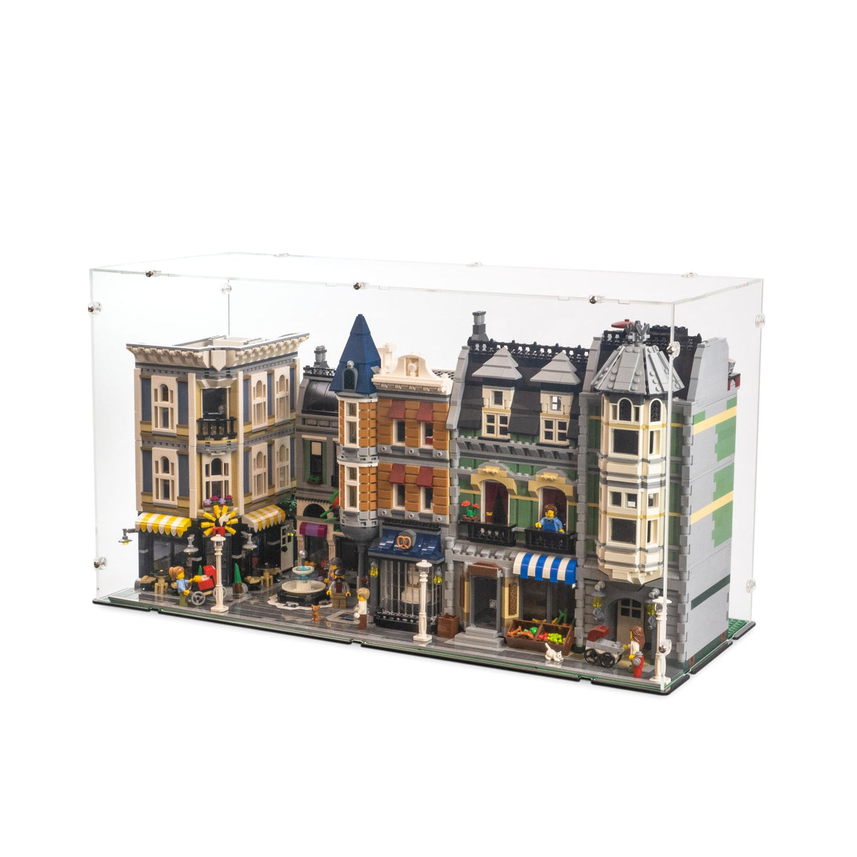 Display Case for LEGO x2.5 Modular Buildings H36 | iDisplayit US ...
