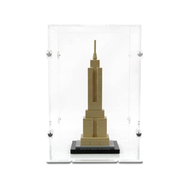 Empire State Building Display Case for LEGO 21002