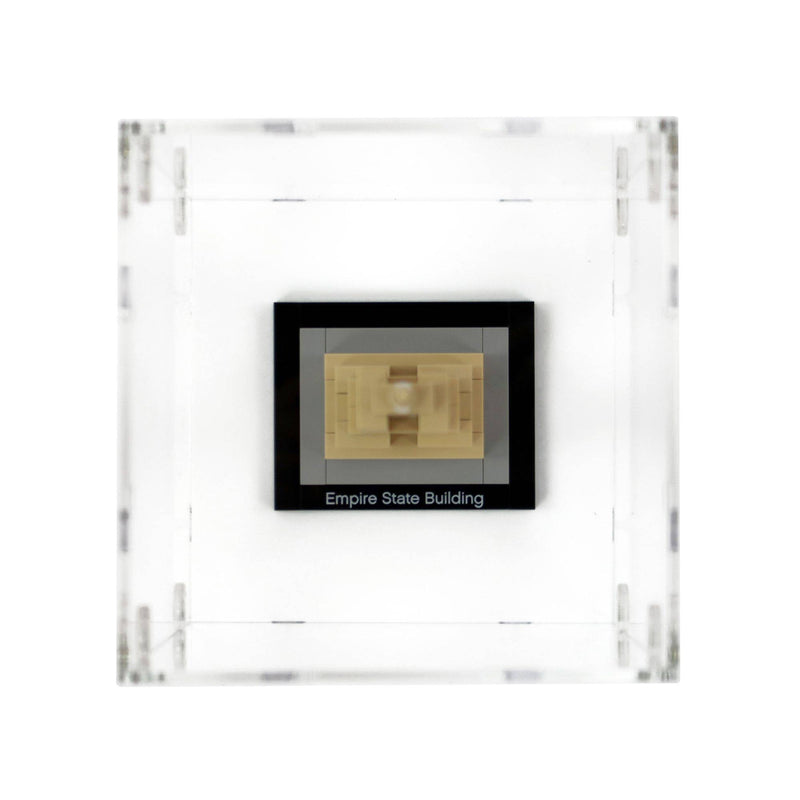Empire State Building Display Case for LEGO 21002