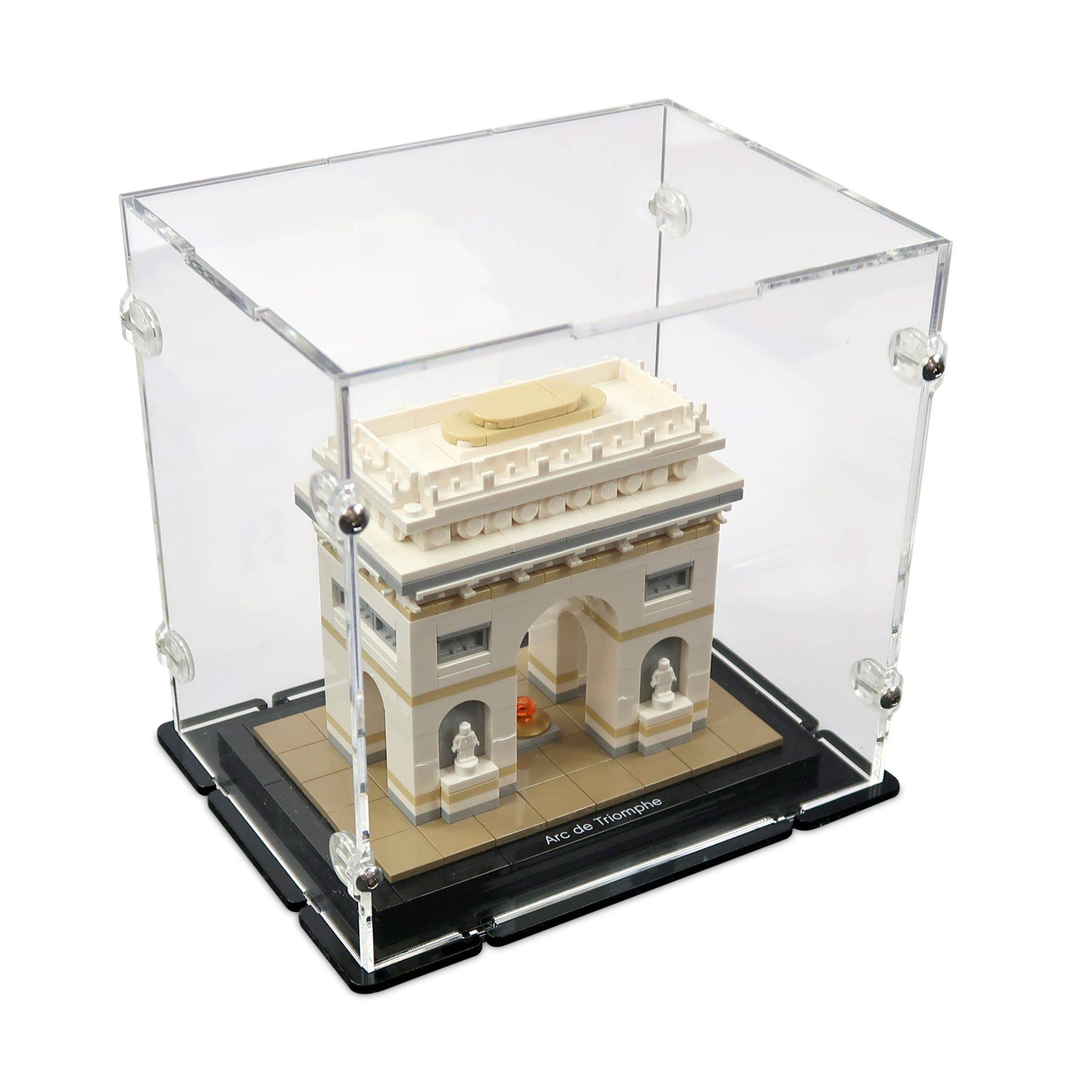 Acrylic Display Case for LEGO Arc de Triomphe | iDisplayit USA
