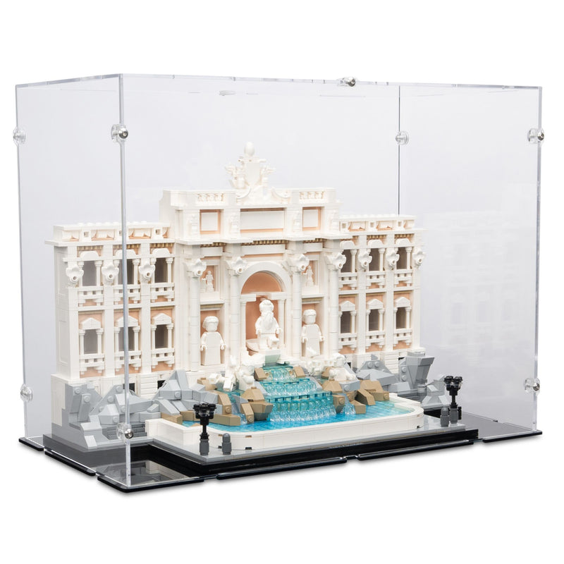 Acrylic Display Case For LEGO Trevi Fountain IDisplayit USA acrylic-display-case-for-lego-trevi-fountain-idisplayit-usa