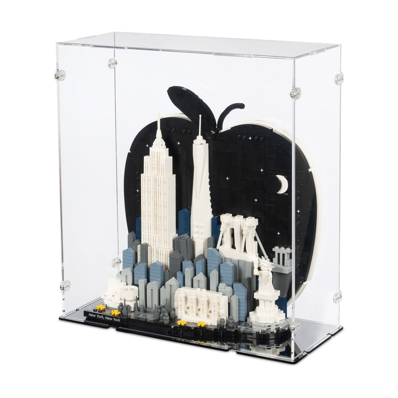 New York City Big Apple Display Case for LEGO 21066