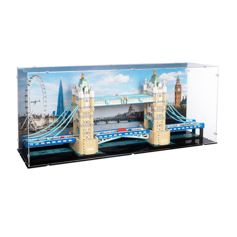 Tower Bridge Display Case for LEGO 21067