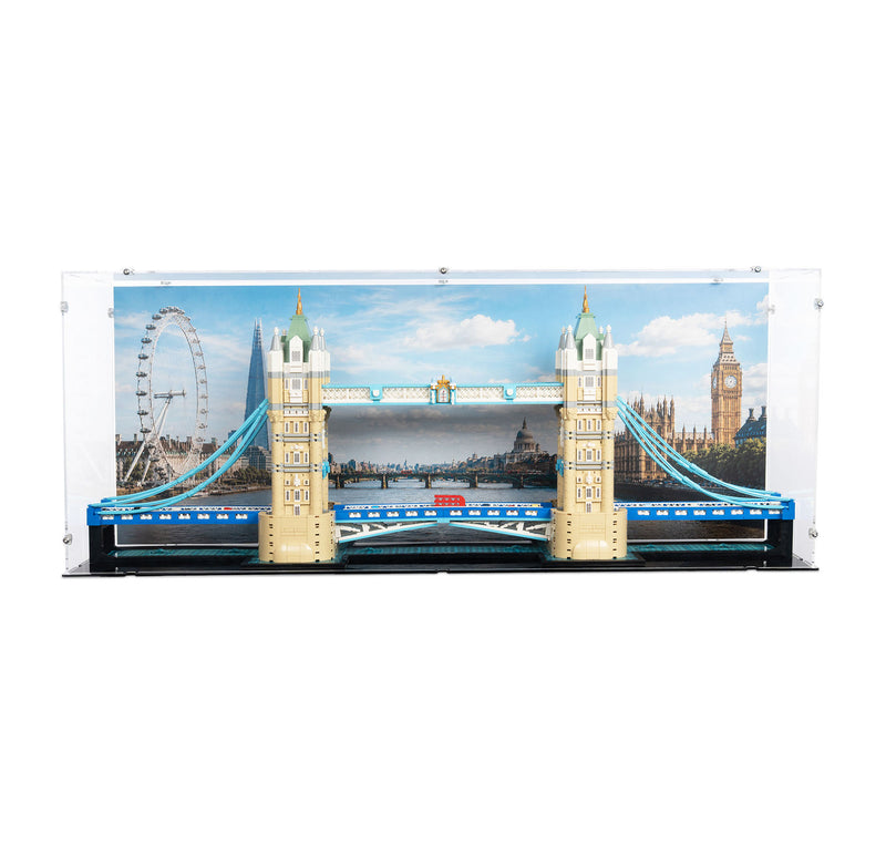 Tower Bridge Display Case for LEGO 21067