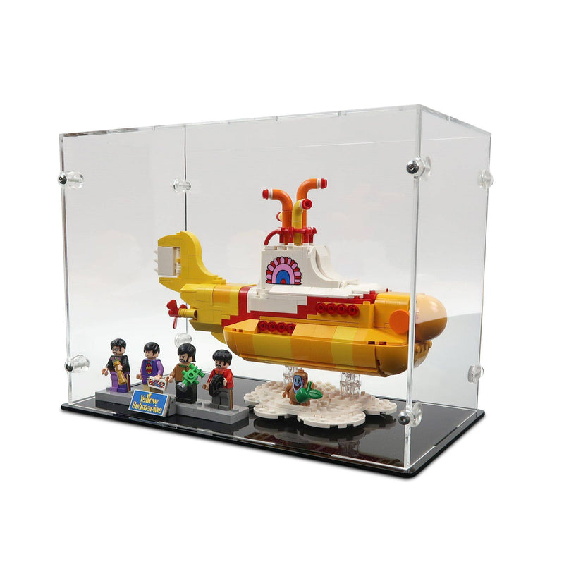 The Beatles Yellow Submarine Display Case for LEGO 21306