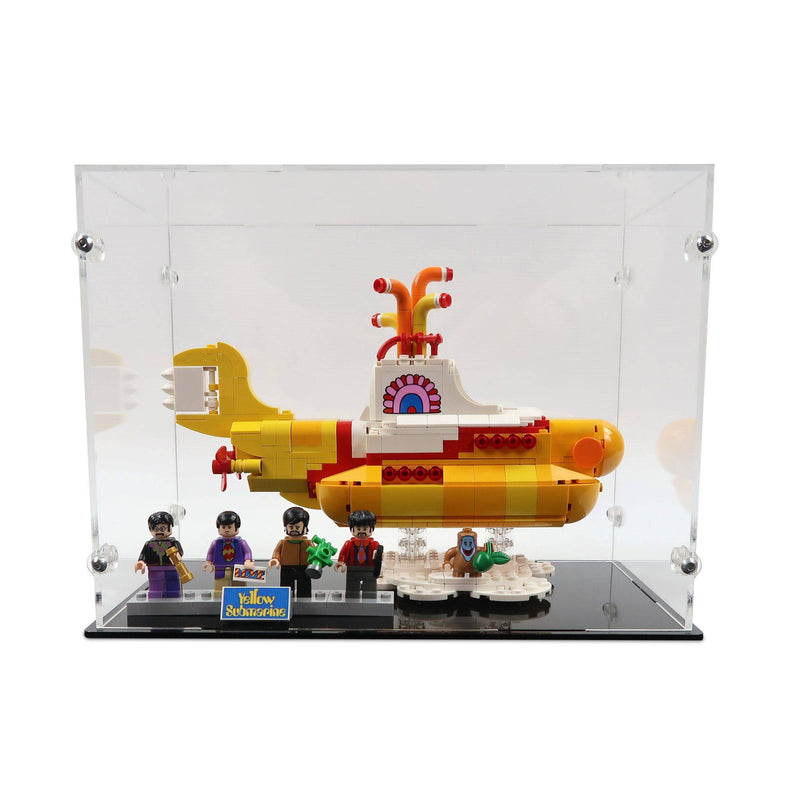 The Beatles Yellow Submarine Display Case for LEGO 21306