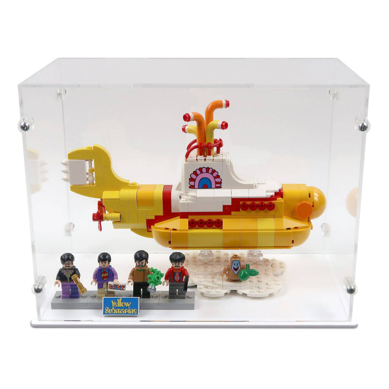 The Beatles Yellow Submarine Display Case for LEGO 21306