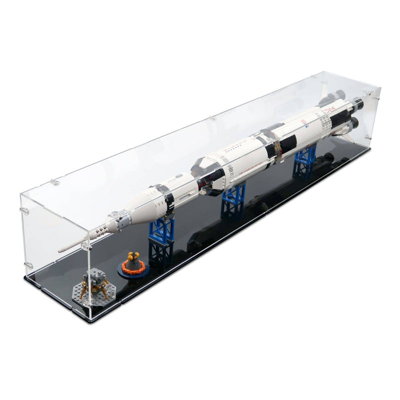 NASA Saturn V Display Case (Horizontal) for LEGO 21309/92176