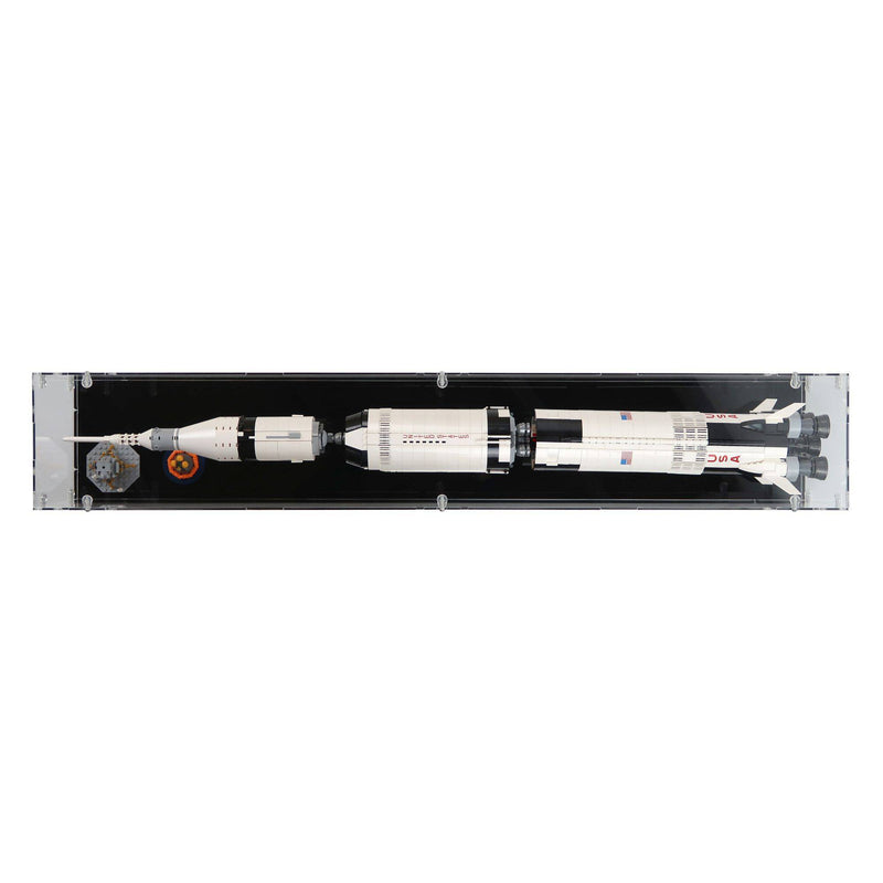 NASA Saturn V Display Case (Horizontal) for LEGO 21309/92176