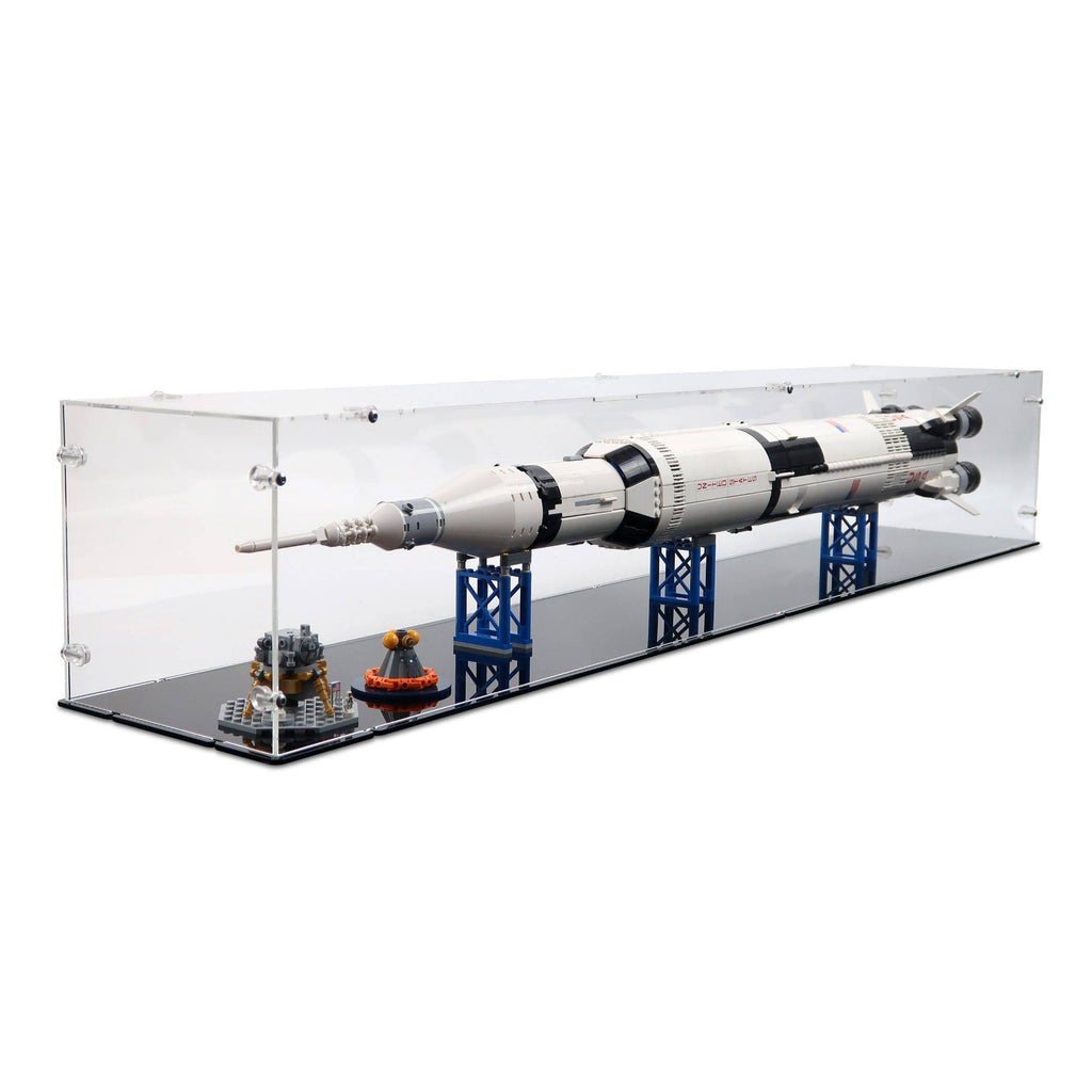 PCE 空箱セット LEGO Saturn V Display Case (Horizontal) - 21309/92176 | iDisplayit