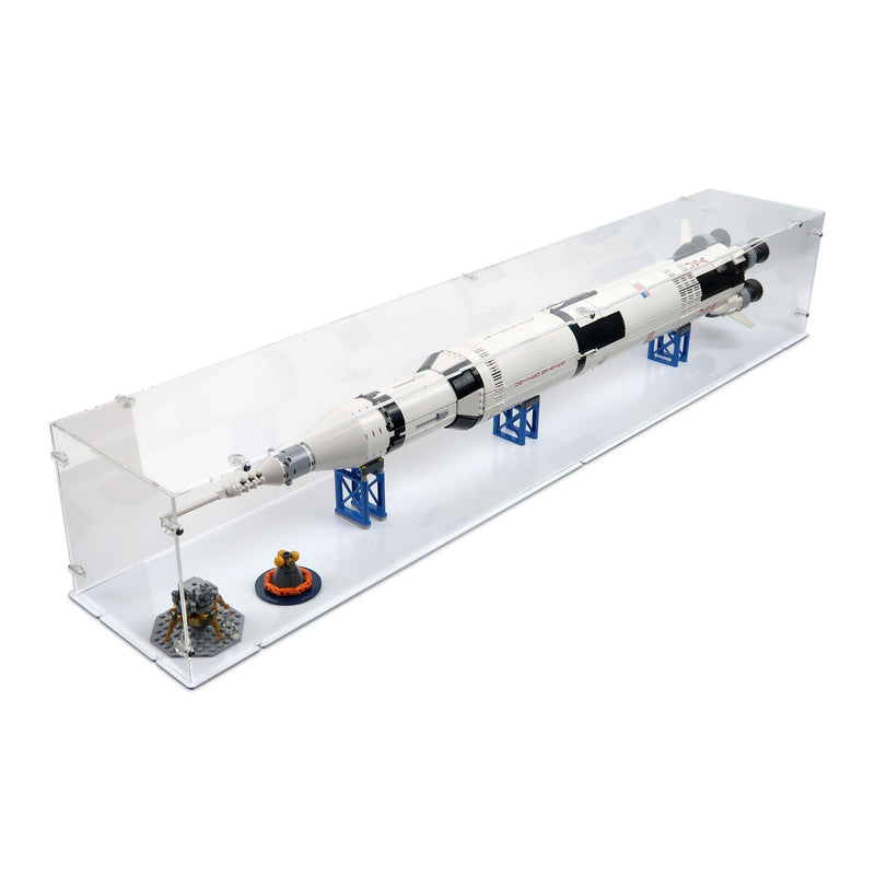 NASA Saturn V Display Case (Horizontal) for LEGO 21309/92176