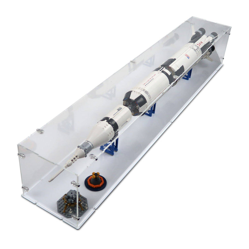 NASA Saturn V Display Case (Horizontal) for LEGO 21309/92176