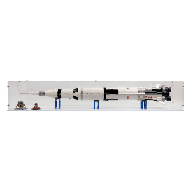NASA Saturn V Display Case (Horizontal) for LEGO 21309/92176