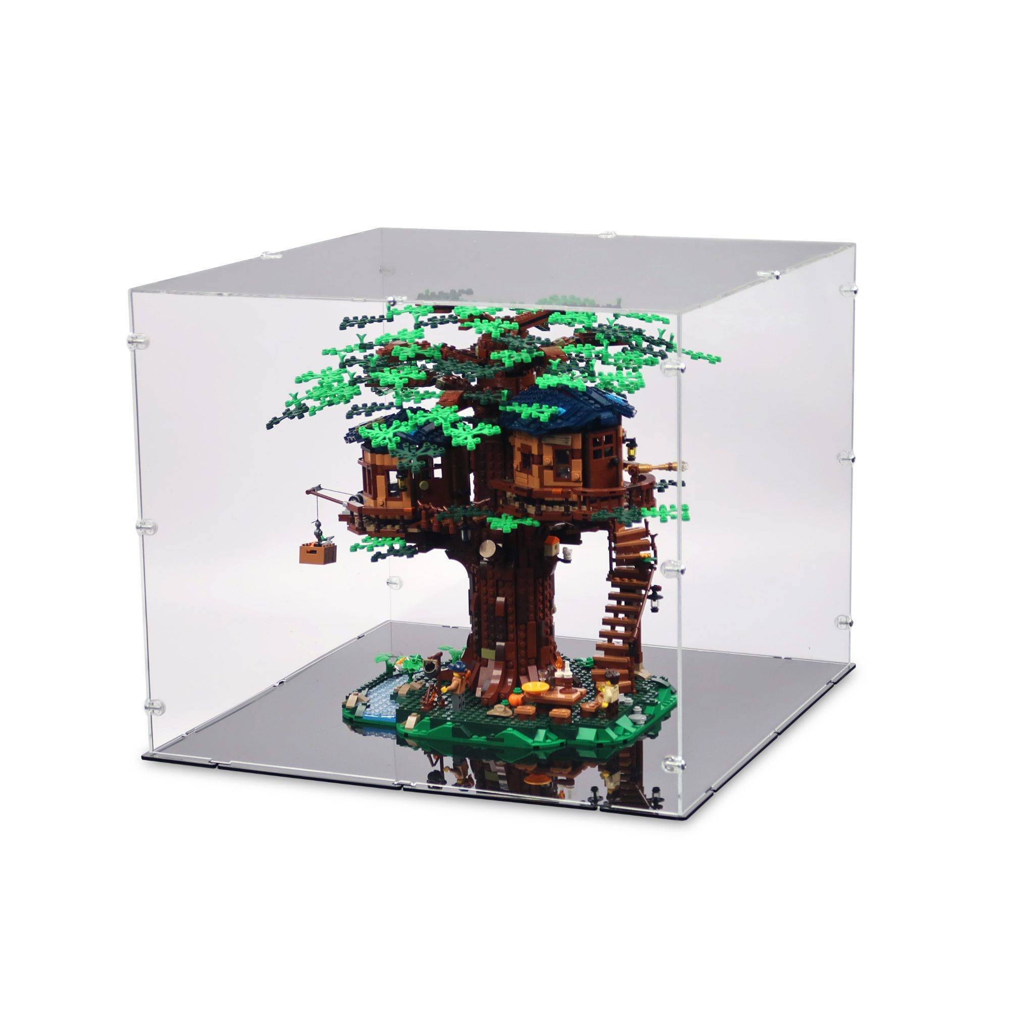 Acrylic Display Case for LEGO Treehouse | iDisplayit — iDisplayit.com