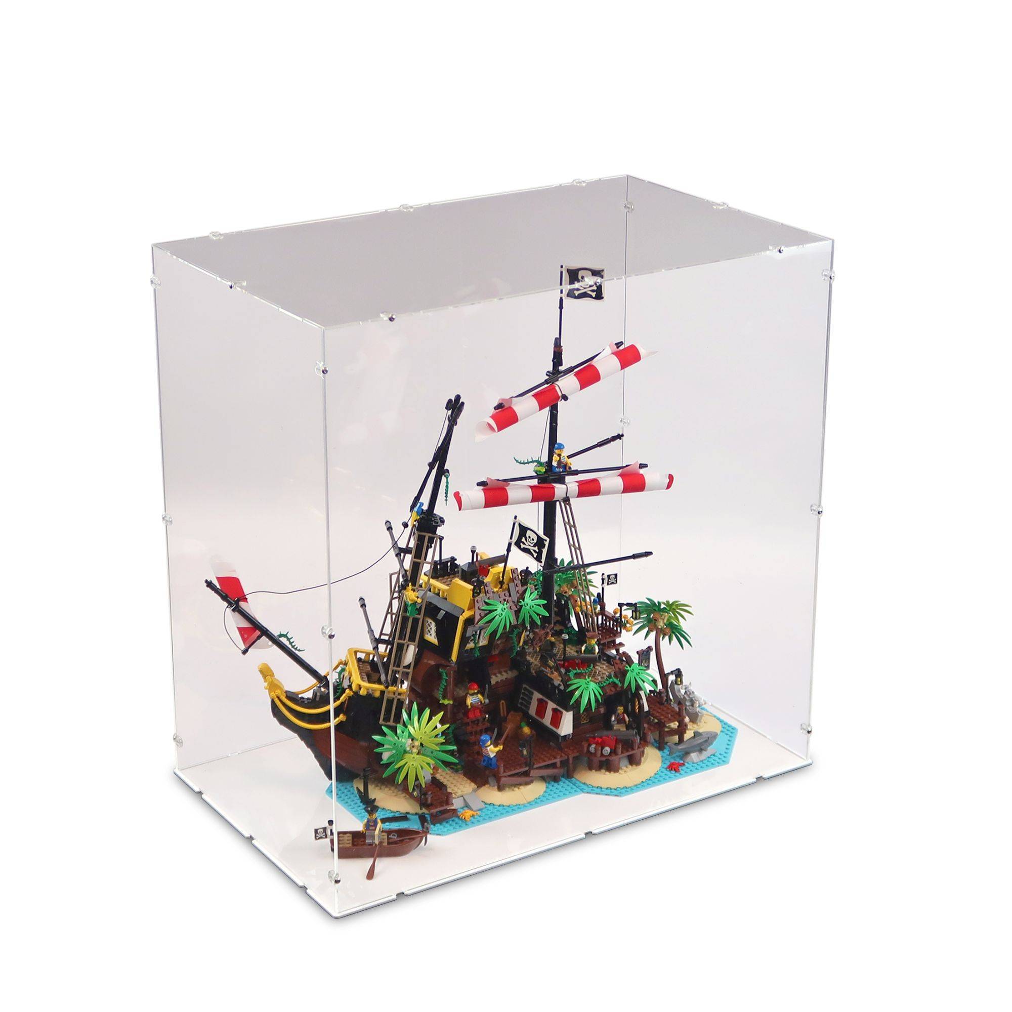 Acrylic Display Case for LEGO Pirates of Barracuda | iDisplayit