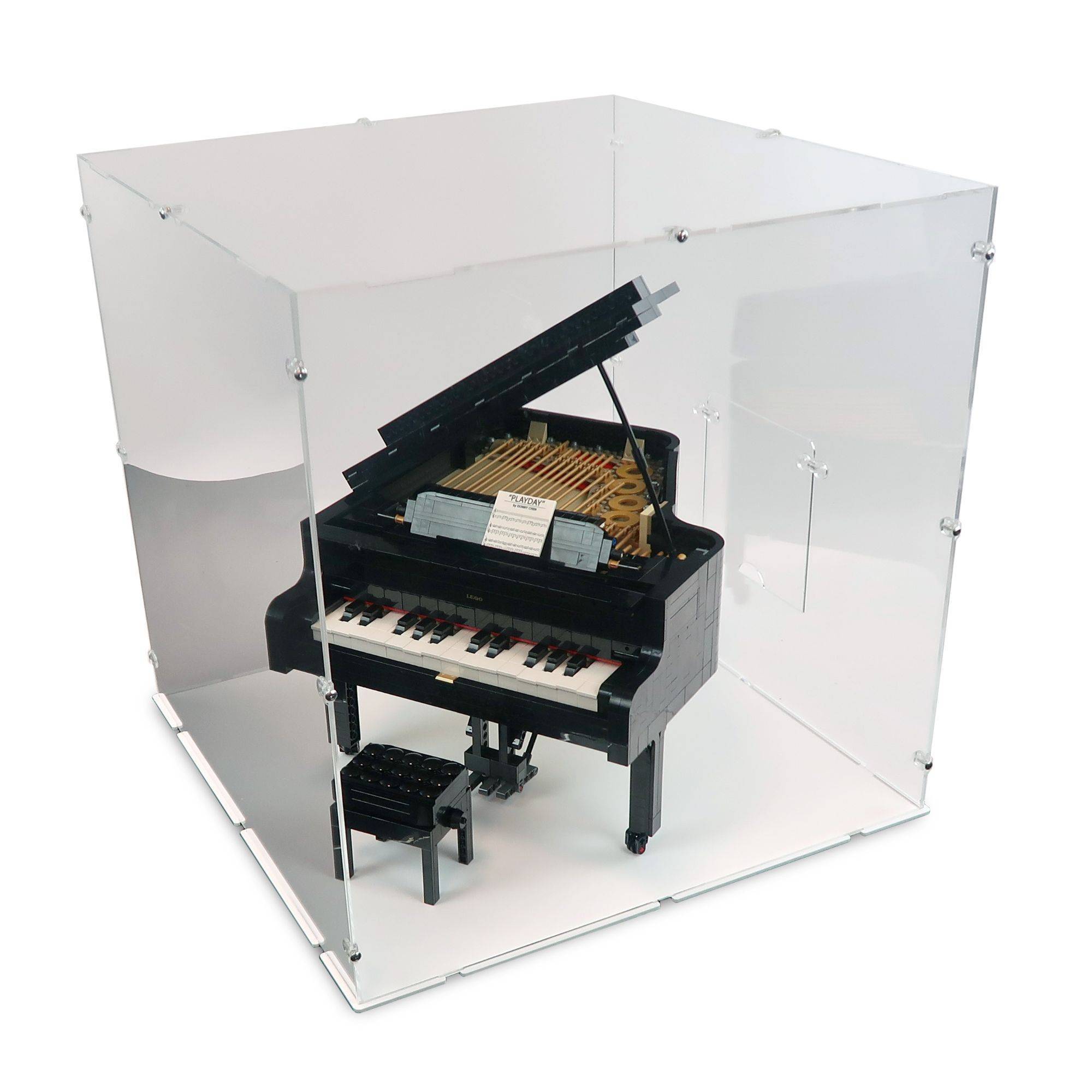 Acrylic Display Case for LEGO Grand Piano | iDisplayit Acrylic Display Case for LEGO Grand Piano | iDisplayit