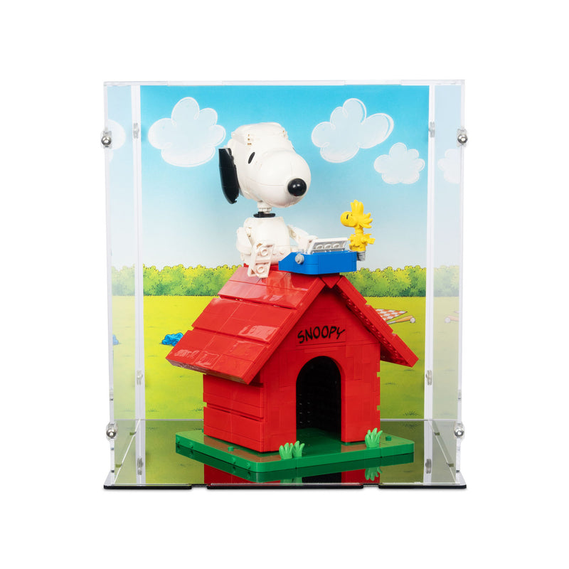 Peanuts Snoopy's Doghouse Display Case for LEGO 21368