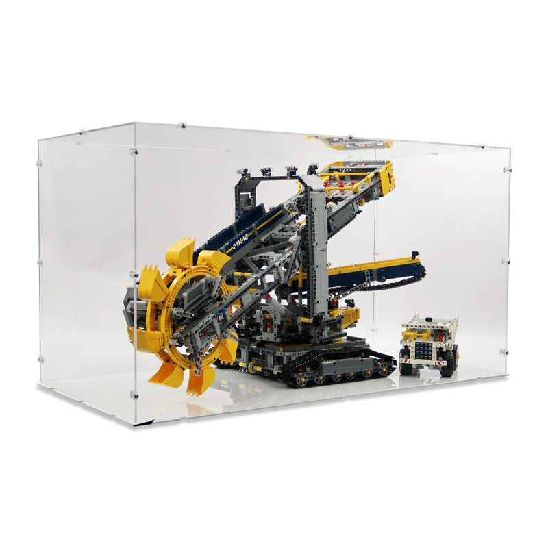 Bucket Wheel Excavator Display Case for LEGO 42055