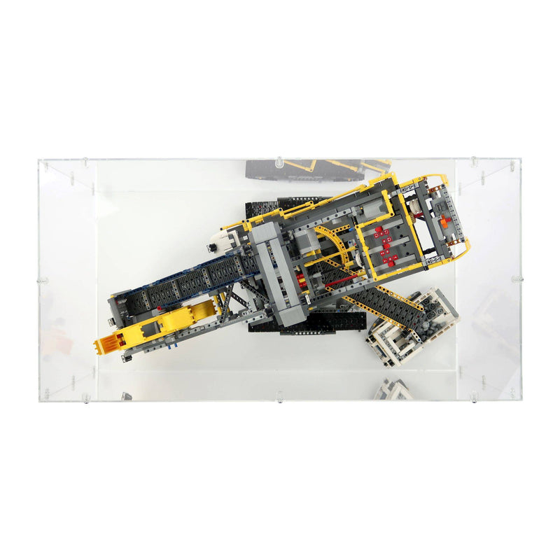 Bucket Wheel Excavator Display Case for LEGO 42055
