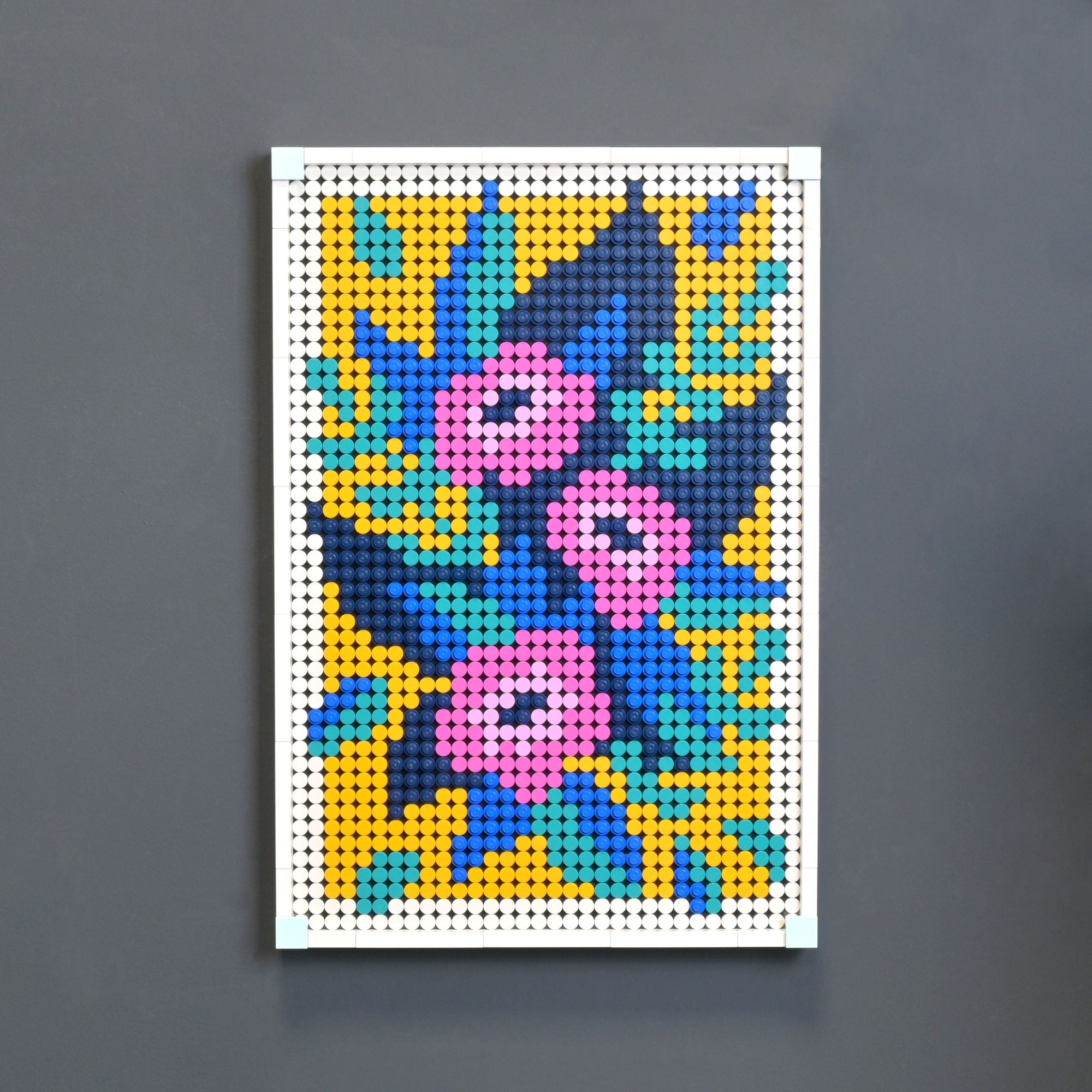 Acrylic Clear Cover for LEGO Art 31207 Set | iDisplayit