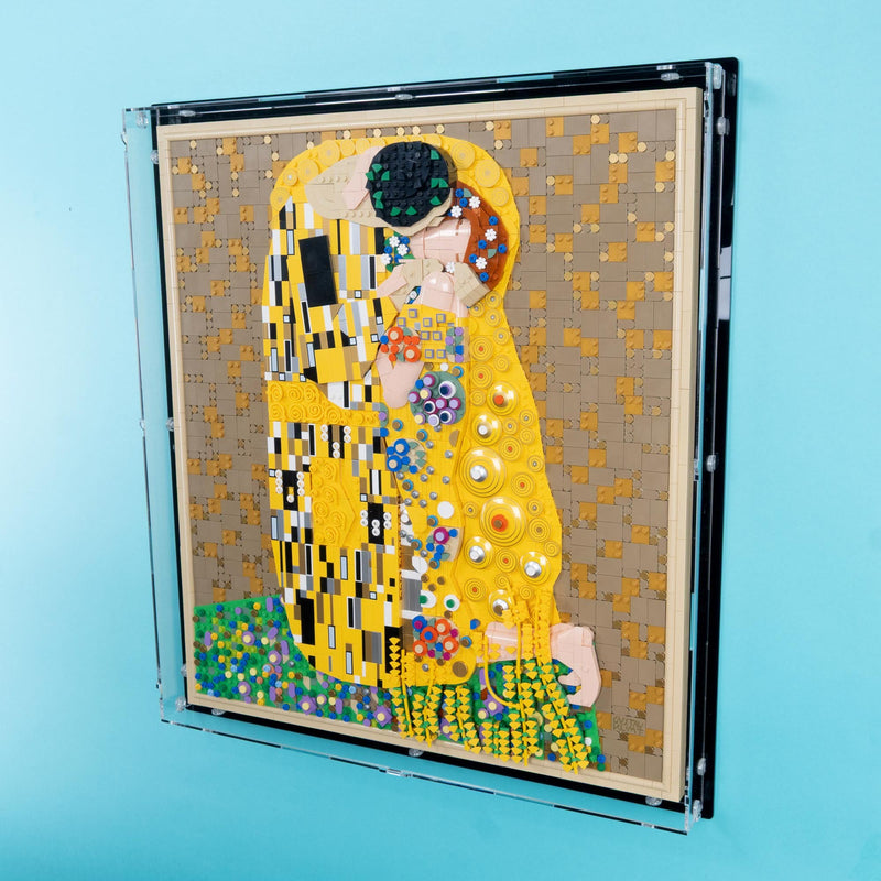 Gustav Klimt – The Kiss Wall Mounted Display Case for LEGO 31221