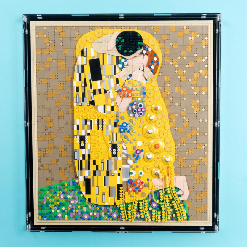 Gustav Klimt – The Kiss Wall Mounted Display Case for LEGO 31221