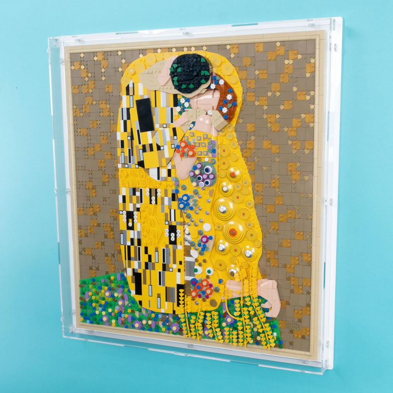 Gustav Klimt – The Kiss Wall Mounted Display Case for LEGO 31221