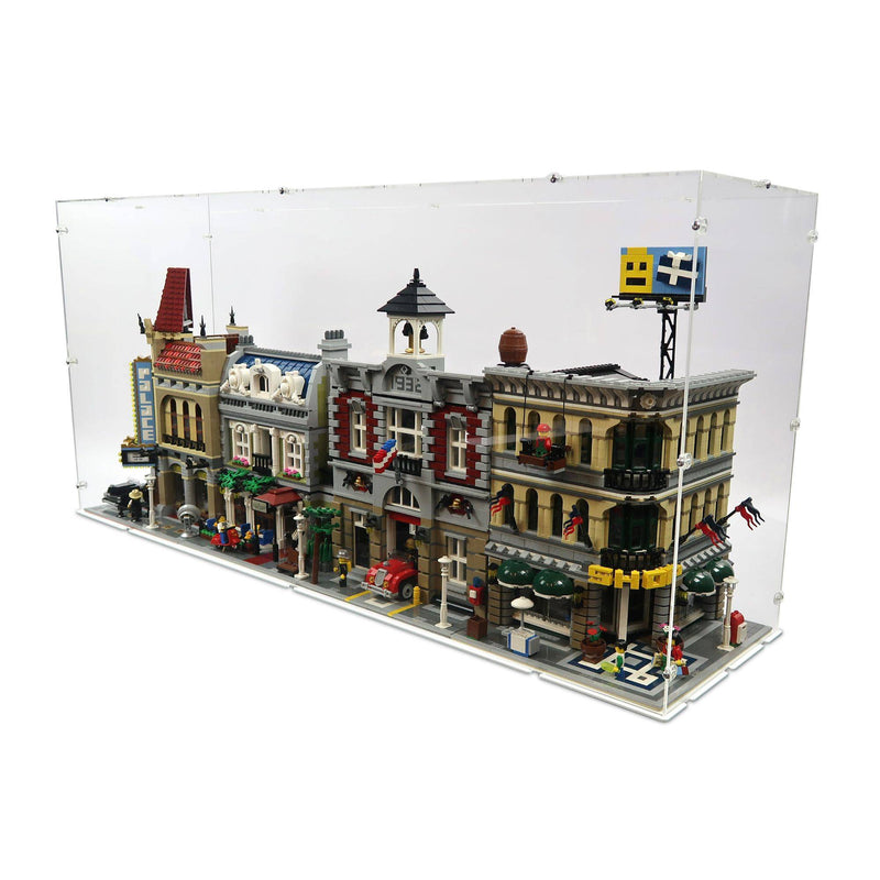 4x LEGO Modular Buildings Display Case