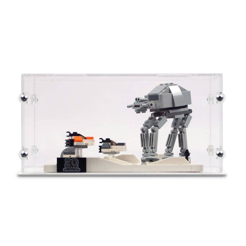 Battle of Hoth 20th Anniversary Display Case for LEGO 40333