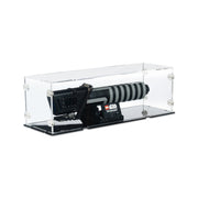 lightsaber lego toy in display case 32x10x10cm