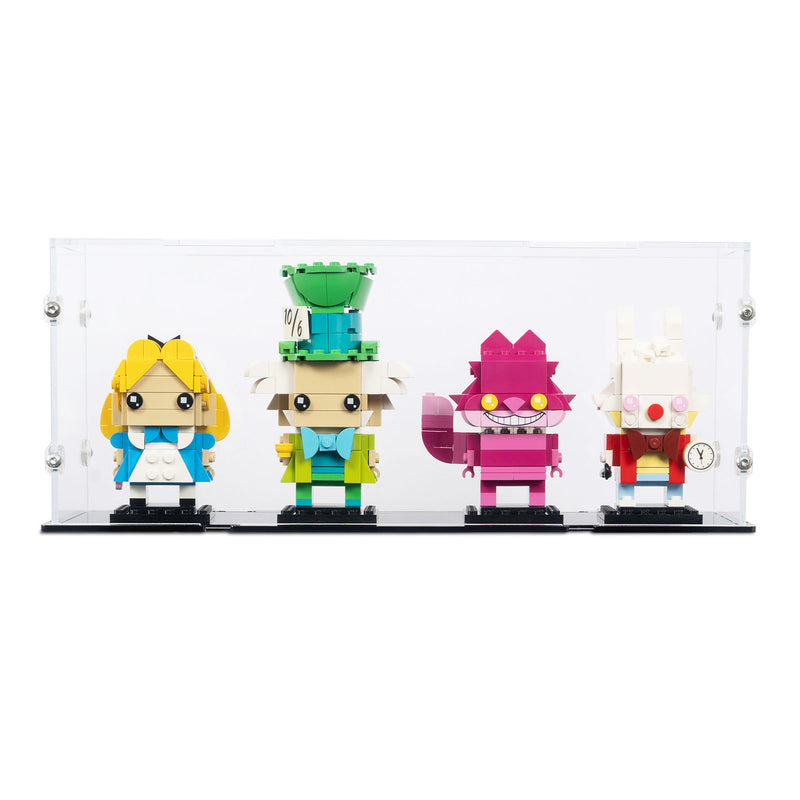 Alice in Wonderland BrickHeadz Display Case for LEGO 40925