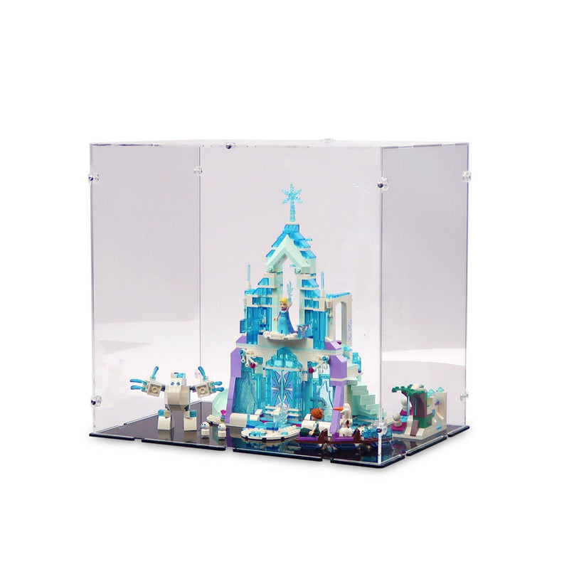 Frozen Elsa's Magical Ice Palace Display Case for LEGO 43172