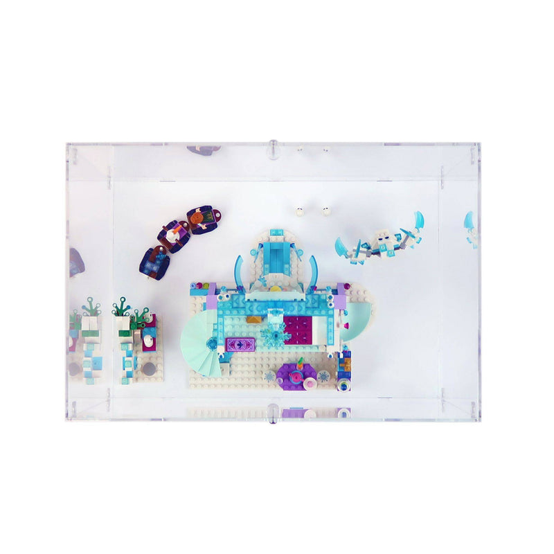 Frozen Elsa's Magical Ice Palace Display Case for LEGO 43172