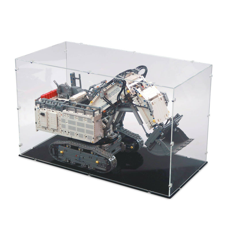 Liebherr R 9800 Excavator Display Case for LEGO 42100