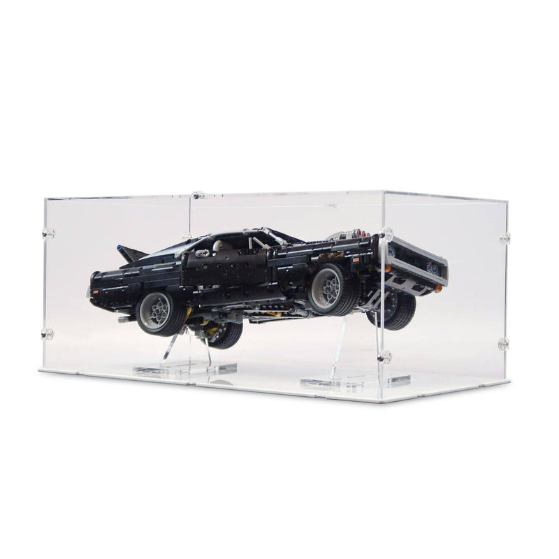 Dom's Dodge Charger Display Case for LEGO 42111