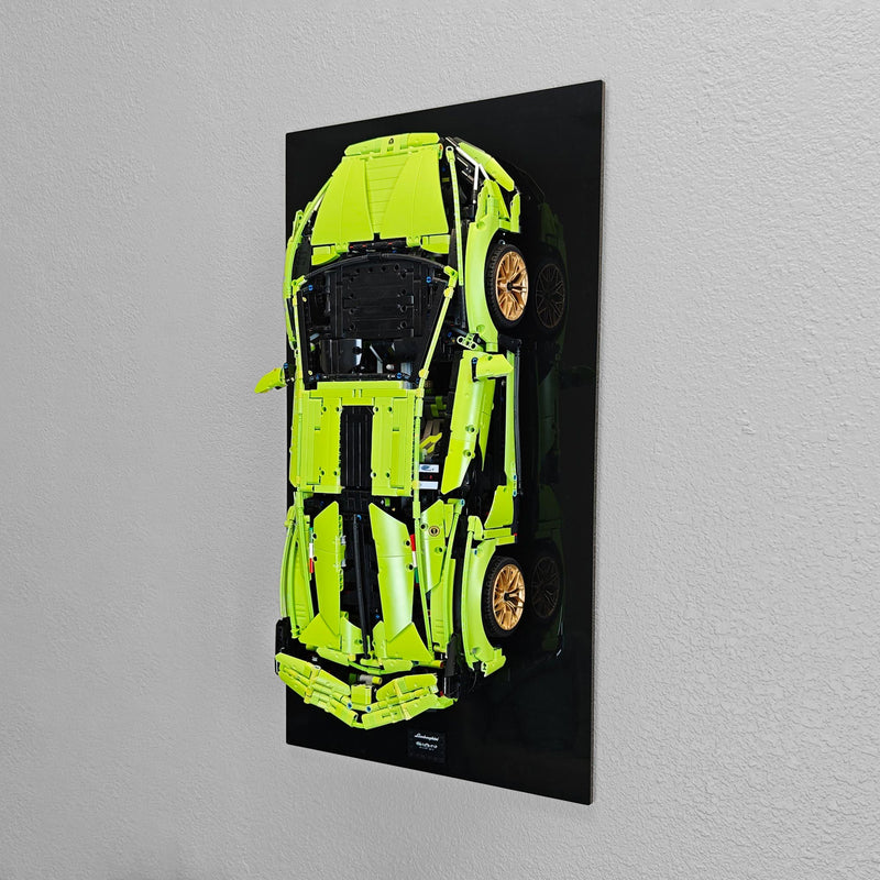 Lamborghini Sián FKP 37 Wall Mount Display for LEGO 42115