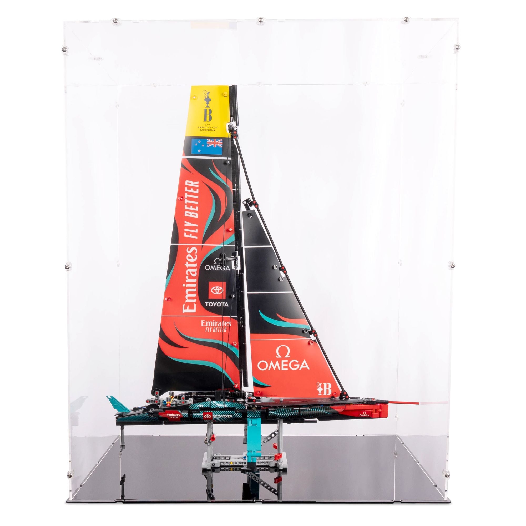 LEGO Emirates Team New Zealand AC75 Yacht Display Case