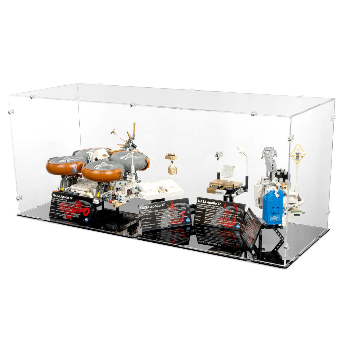 Acrylic Display Case for LEGO NASA Apollo Lunar Roving Vehicle LRV
